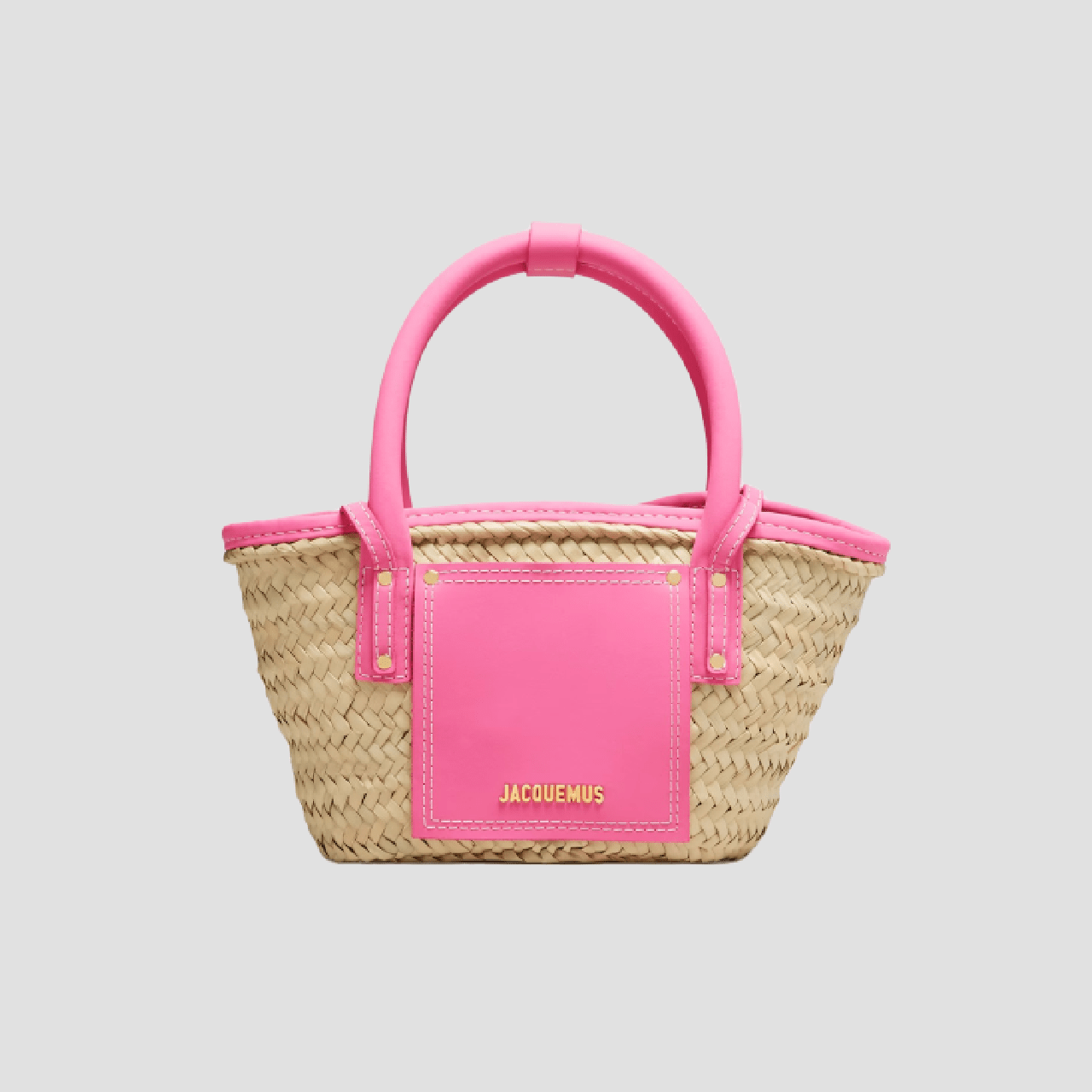 JACQUEMUS LE PETIT PANIER SOLI DARK PINK 223BA044-3088-450
