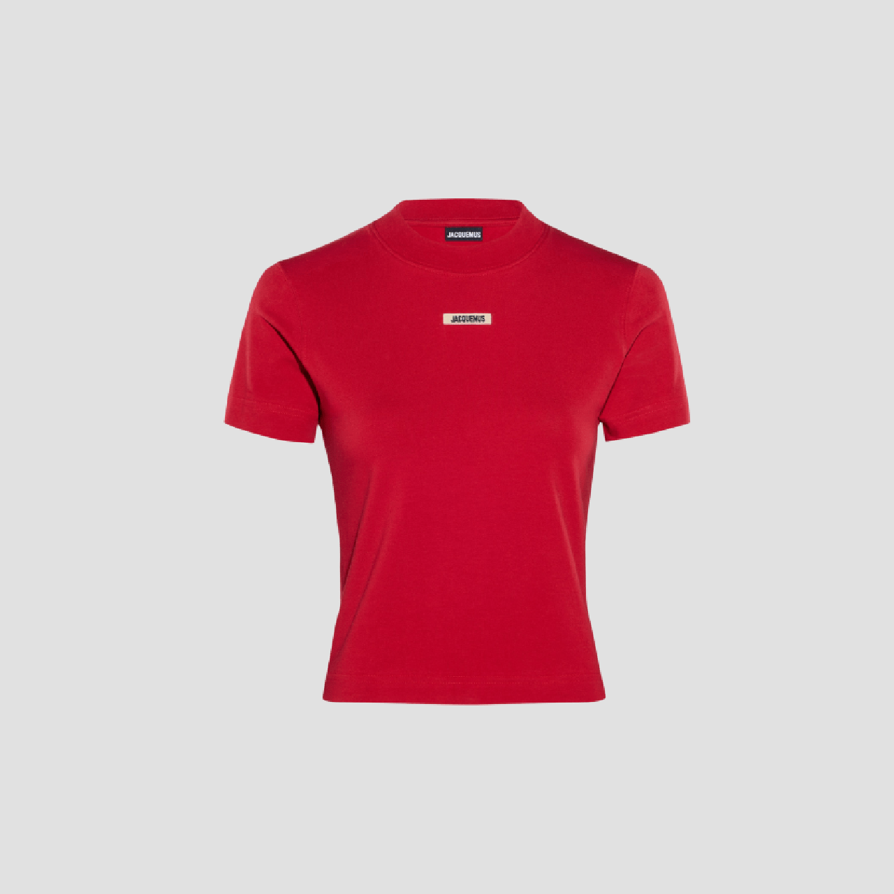 Jacquemus The Grois Grain T-Shirt Dark Red 241JS133-2031-480