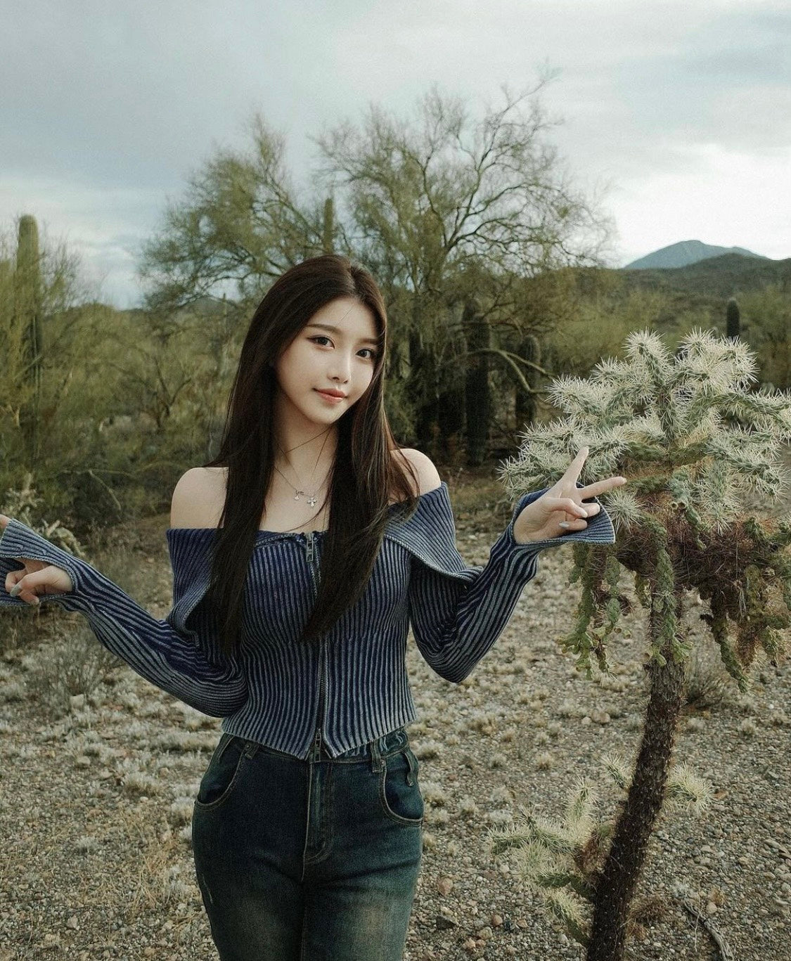 mẫu mang JADED LONDON TRIBECA RIBBED OFF THE SHOULDER KNIT Authentic