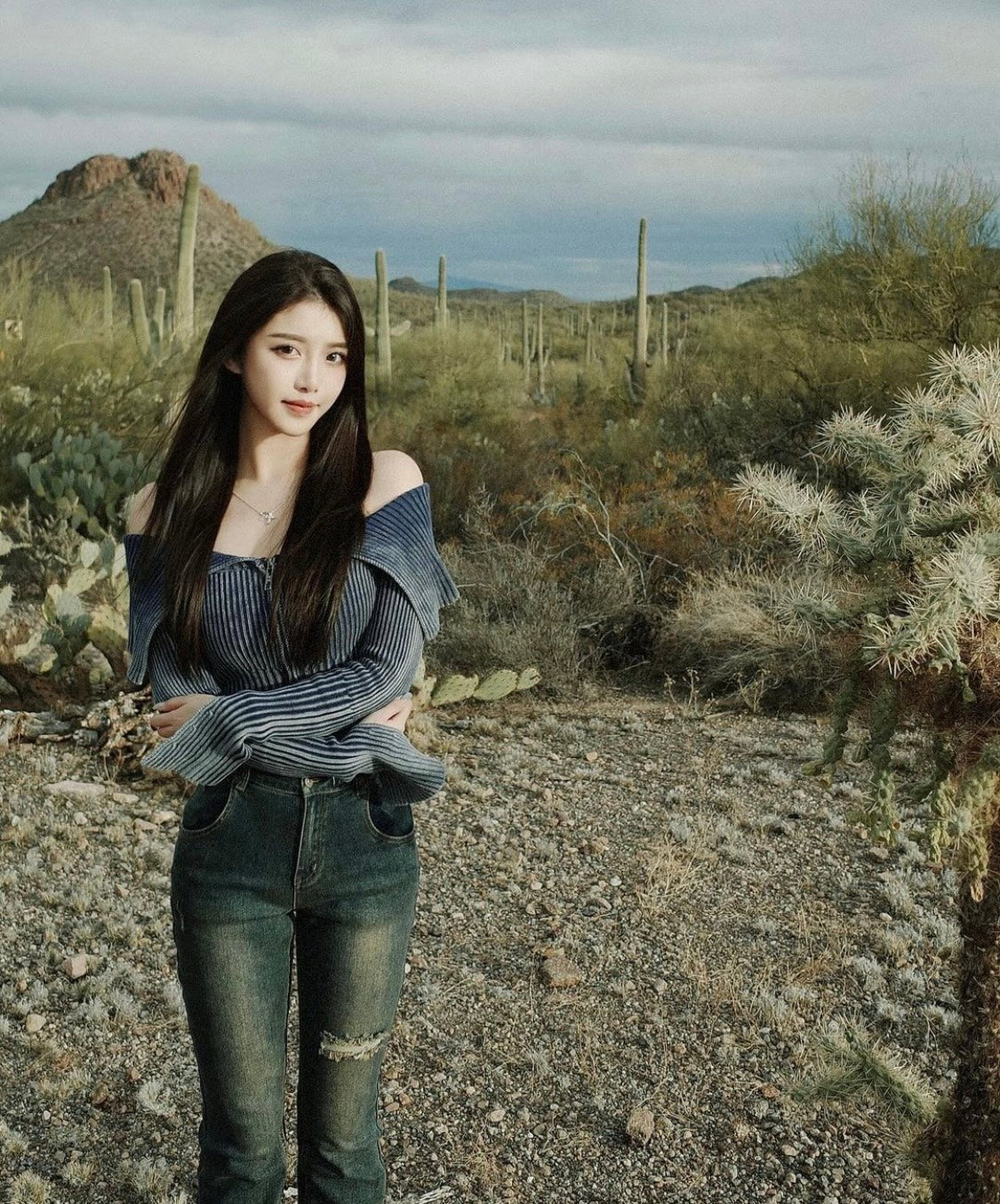 mẫu mang JADED LONDON TRIBECA RIBBED OFF THE SHOULDER KNIT Authentic  tại BlankRoom Việt Nam