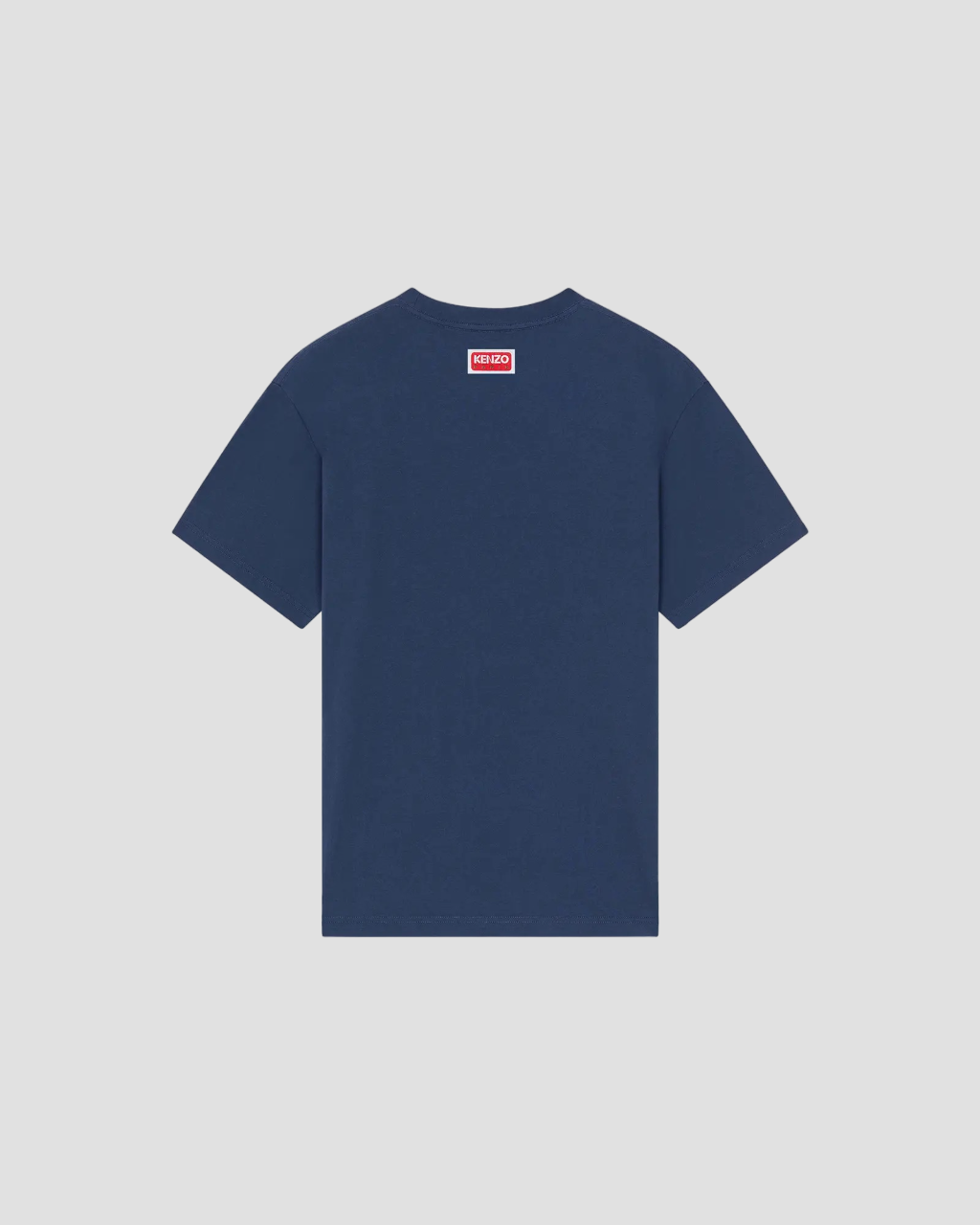 mặt sau áo KENZO LUCKY TIGER OVERSIZED GENDERLESS T-SHIRT MIDNIGHT BLUE FE58TS0064SG.77