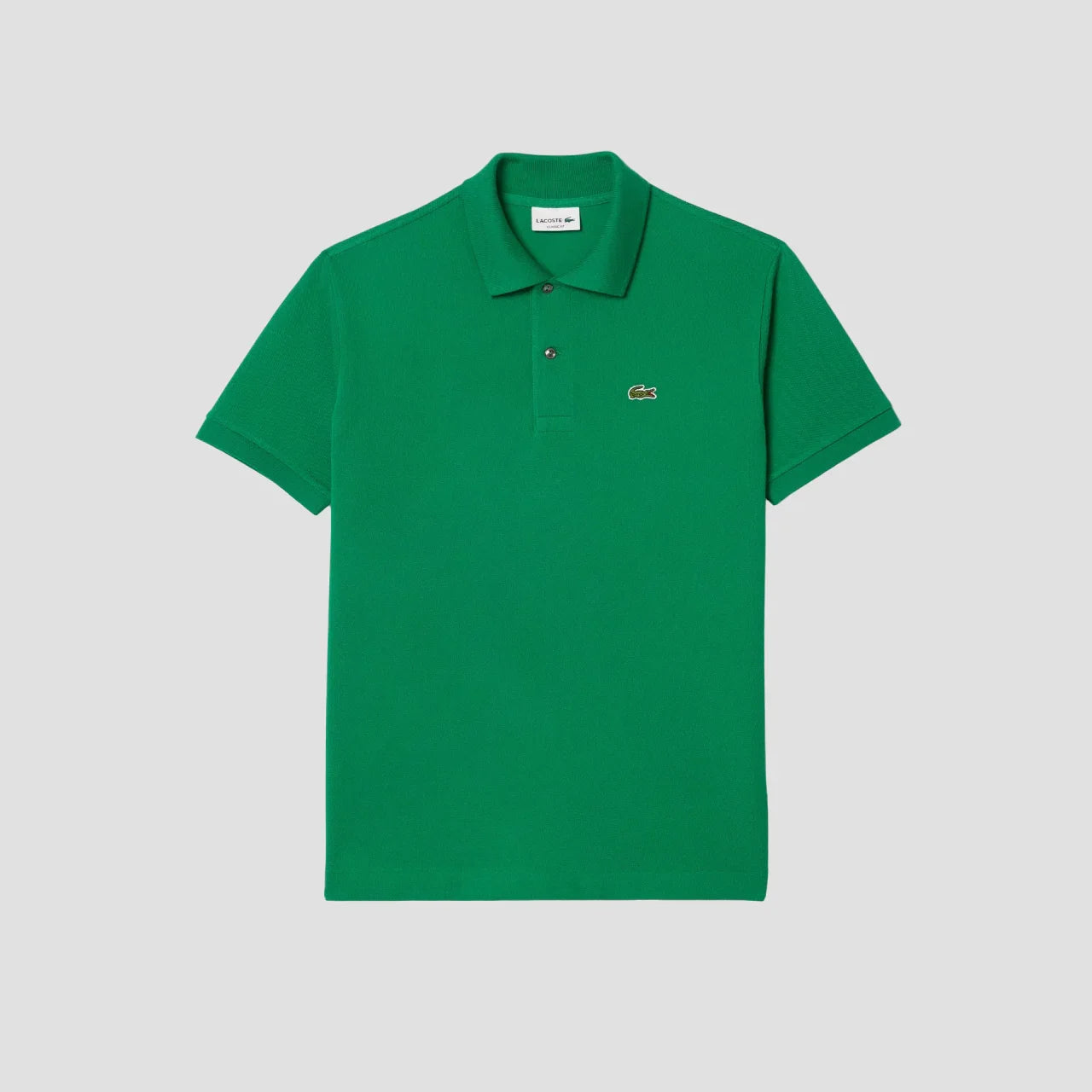 LACOSTE CLASSIC FIT ORIGINAL PIQUÉ POLO SHIRT GREEN LDM