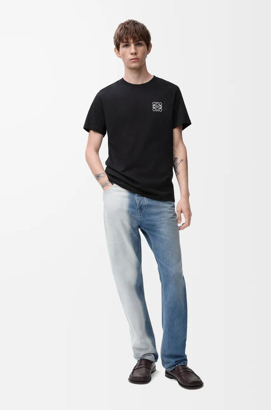 wearing Loewe Regular Fit Cotton T-Shirt – Black H526Y22X75-1100