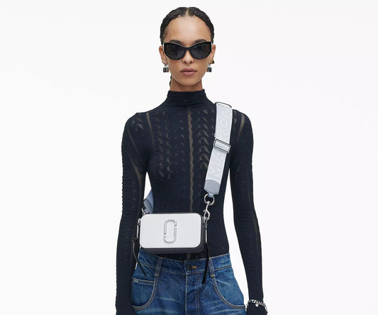 mẫu đeo túi MARC JACOBS THE SNAPSHOT COTTON MULTI 2S3HCR500H03-164