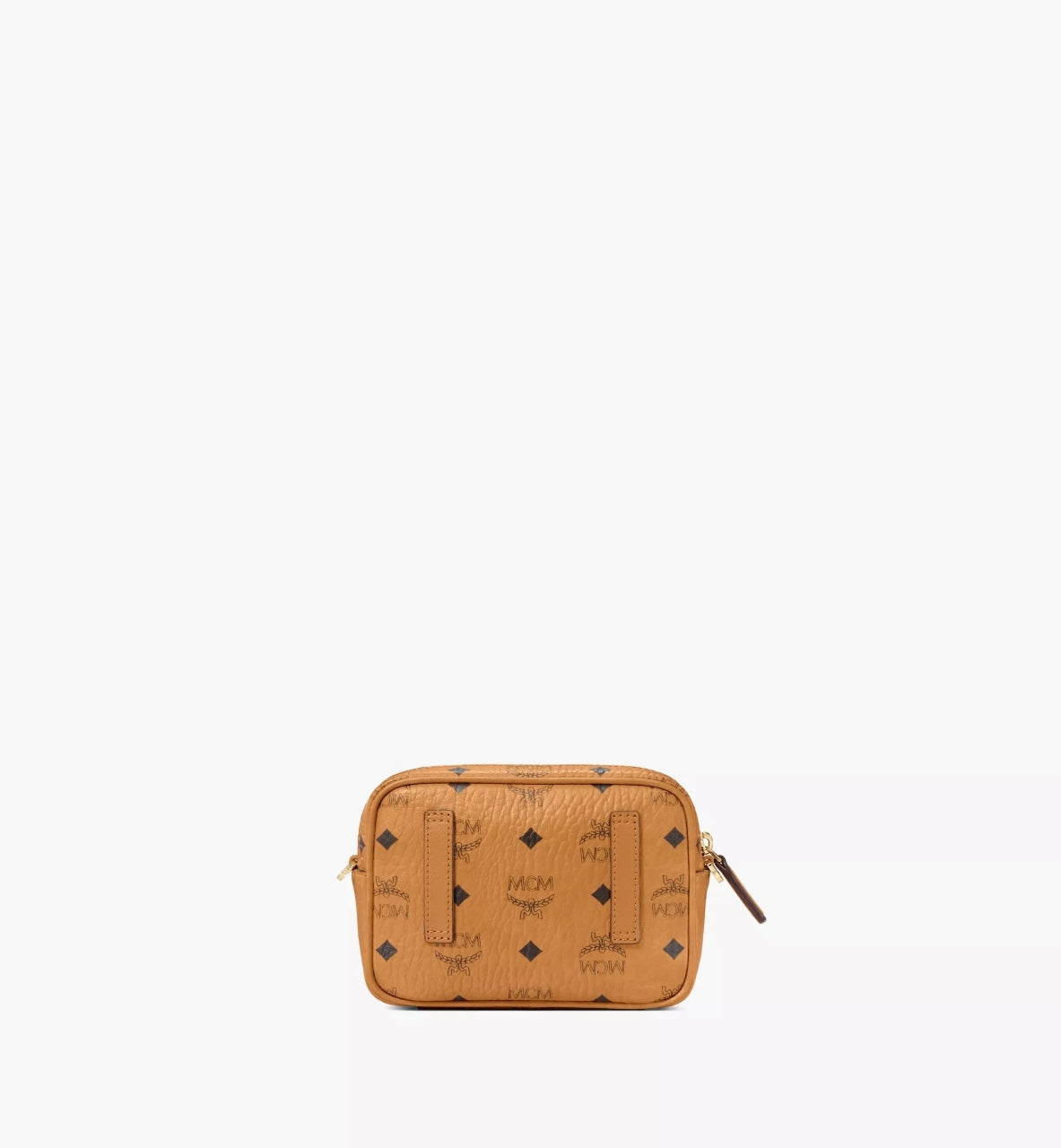 mặt sau MCM AREN CROSSBODY IN COGNAC VIESTOS X-MINI BAG MMRAAKC03CO001