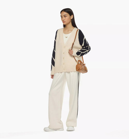 mẫu mang MCM MINI ELLA BOSTON BAG IN COGNAC VISETOS MWBESEA01CO001