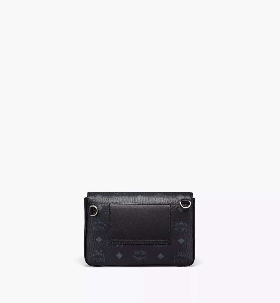 mặt sau MCM SMALL VIKTOR CROSSBODY IN BLACK VISETOS MMRBSME03BK001