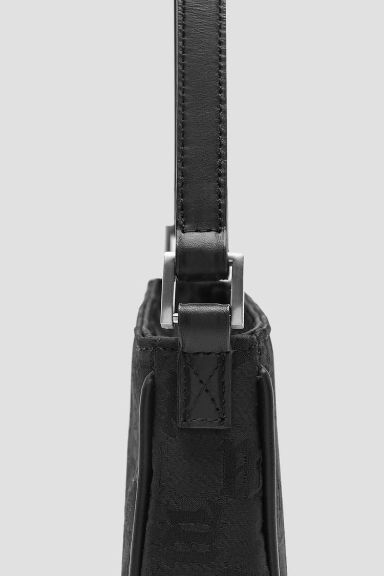 dây túi MISBHV BLACK NYLON MONOGRAM 90'S MINI BAG 122A401