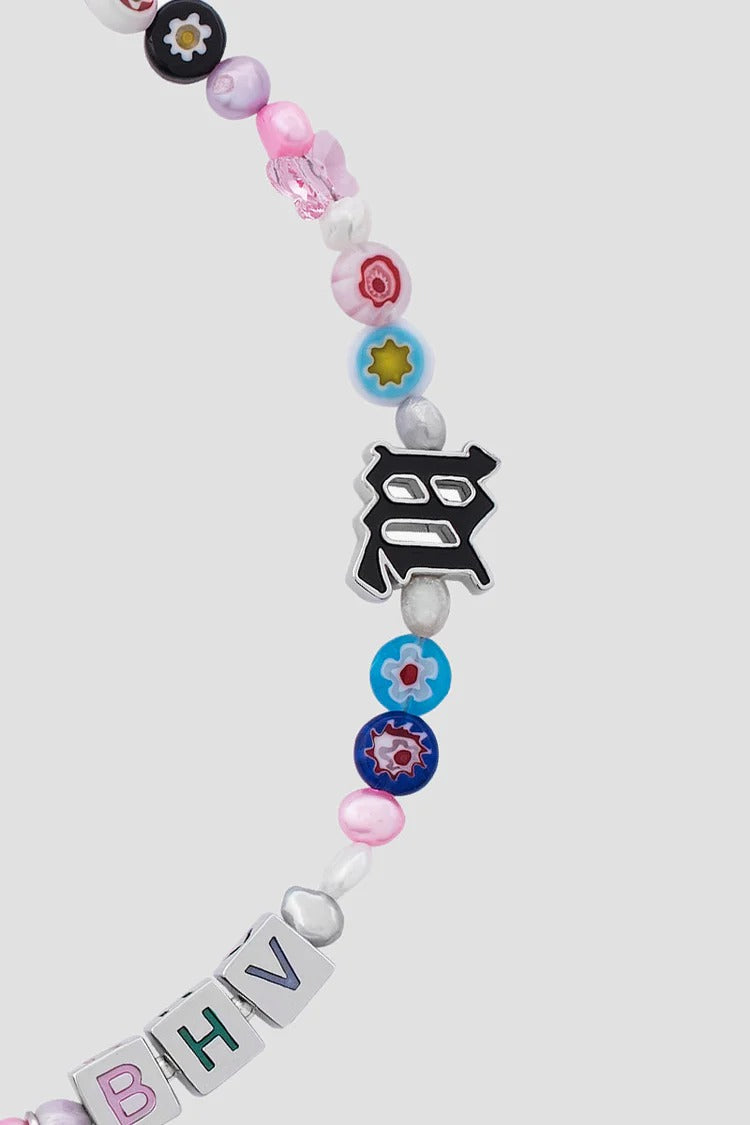 bên phải vòng cổ MISBHV FLOWER BEADED CHOKER 022A702