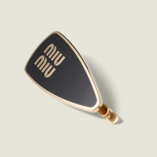 chi tiết MIU MIU 5IF147 2F6T F0002 HAIR PIN BLACK