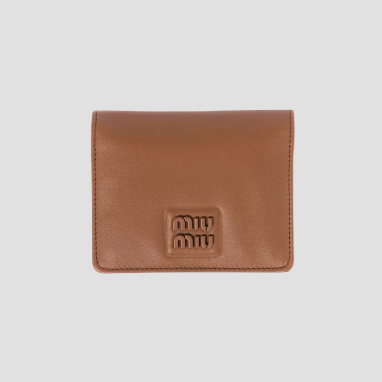 Miu Miu Cognac Small Leather Wallet – Blank Room Miu Miu Cognac Small Leather Wallet – Blank Room