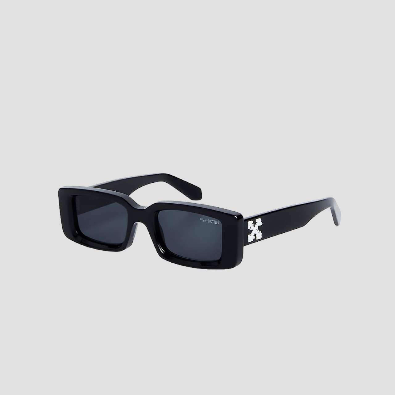 OFF-WHITE BLACK ARTHUR SUNGLASSES OERI016C99PLA0011007