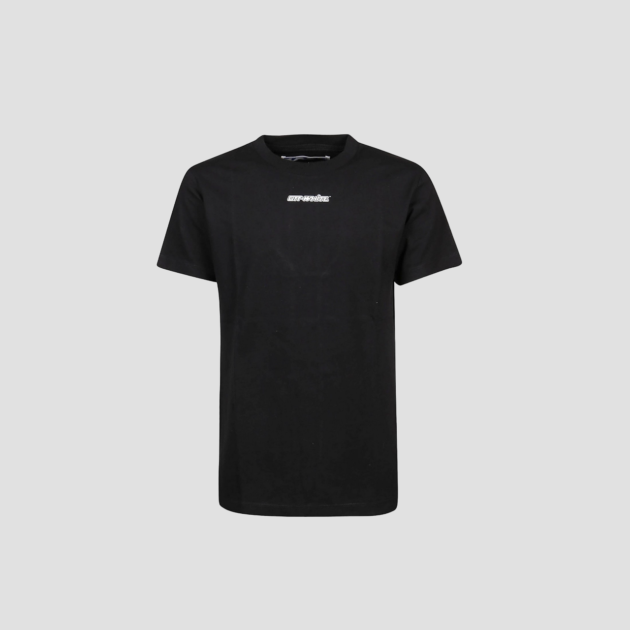 mặt trước áo OFF-WHITE BLACK MARKER S/S SLIM T-SHIRT OMAA027E20JER0051025