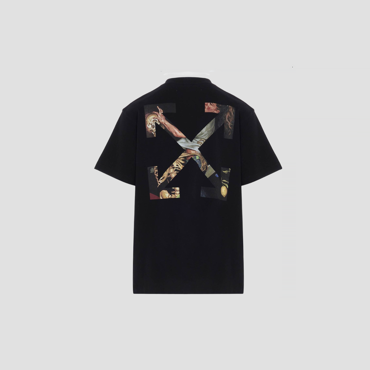 OFF-WHITE BLACK PASCAL ARROW S/S OVER T-SHIRT - Main Image