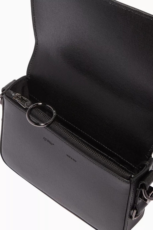 mặt trong túi OFF-WHITE BLACK SCULPTURE MINI FLAP BAG OWNA038S194230691001