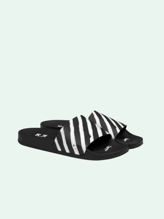 tổng thể OFF-WHITE SPRAY STRIPES SLIDERS OMIC001R21MAT0041001
