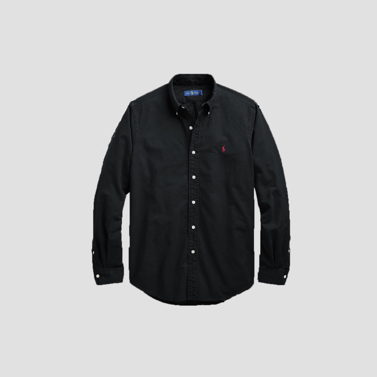 Polo Ralph Lauren Classic Fit Garment-Dyed Oxford Shirts Black MNPOWOV16820355 710716303002