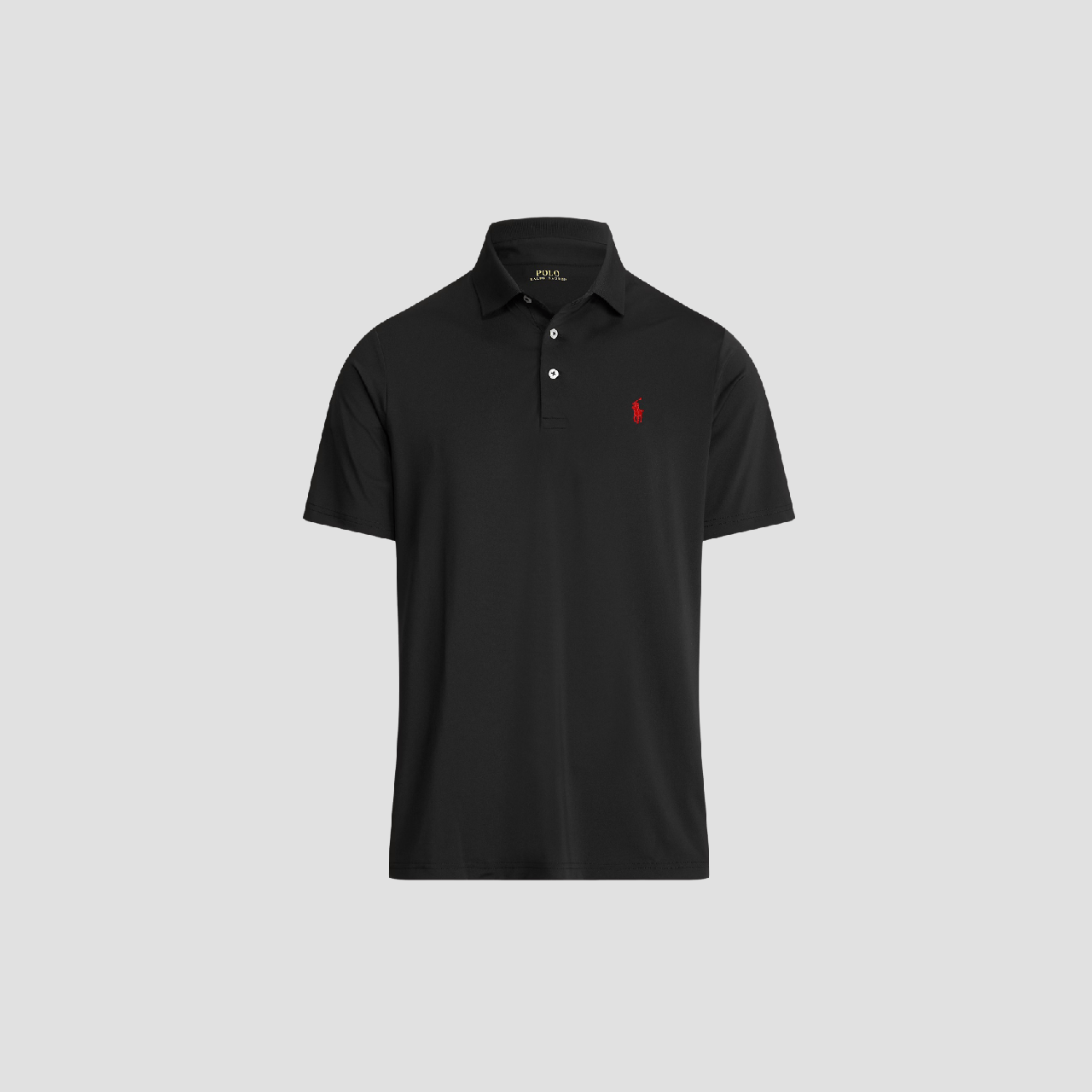 Polo Ralph Lauren Classic Fit Performance Polo Men Black 613690 710864868003