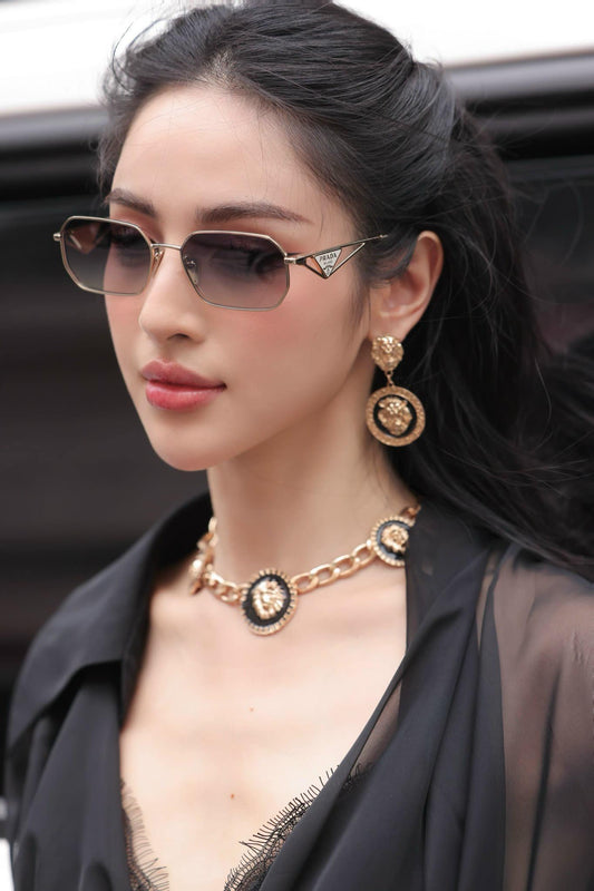 wearing Prada PR A51S ZVN30C Gradient Iris Sunglasses SPRA51_EZVN_FE30C_C_058