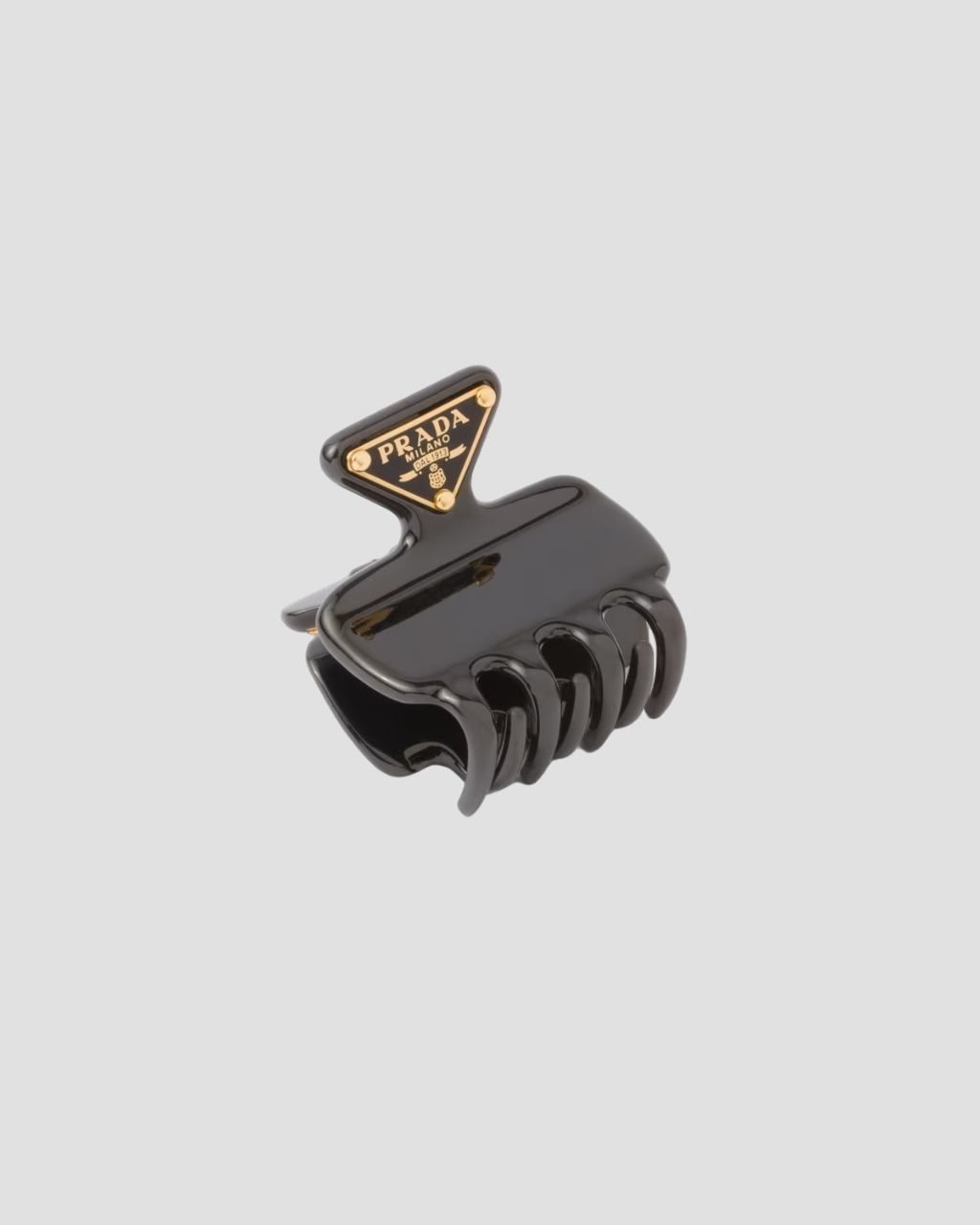 PRADA BLACK METAL CLAW CLIP 1IF087_K9D_F0002