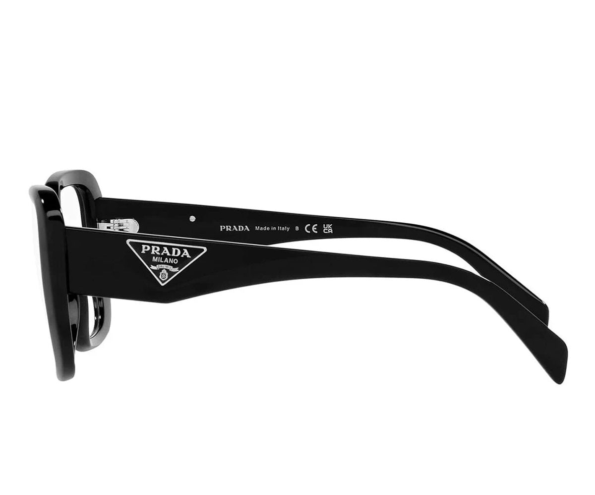 mặt ngang kính PRADA PR 10ZV 1AB1O1 SQUARE EYEGLASSES authentic tại BlankRoom Việt Nam