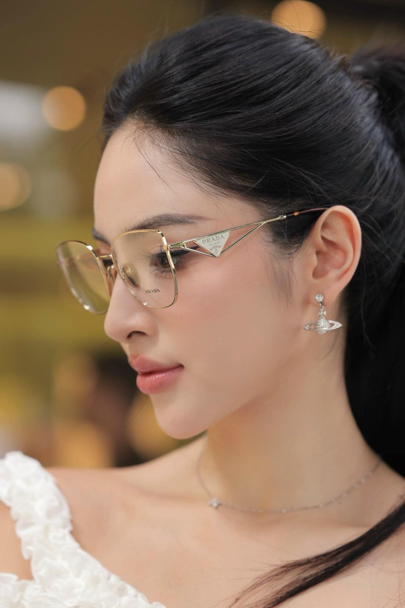 mẫu mang kính Prada PR A54VD ZVN1O1 Eyeglasses