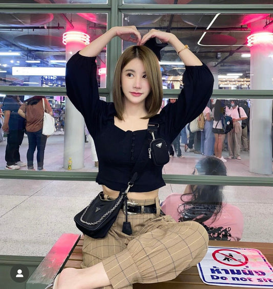 mẫu mang túi PRADA RE-EDITION 2005 RE-NYLON MULTI BAG 1BH204_R064_F0002_V_V9L