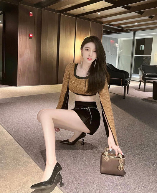 mẫu mang SAINT LAURENT OPYUM PUMPS IN PATENT LEATHER 110mm 4720110NPVV1000