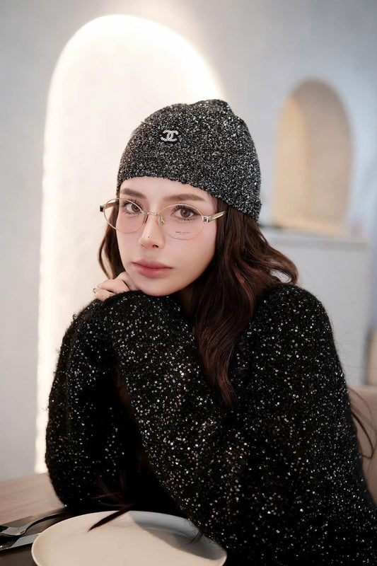 wearing SAINT LAURENT SL 692 OPT 002 EYEGLASSES