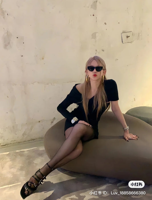 mẫu đeo kính SAINT LAURENT SL m94 002 SILVER