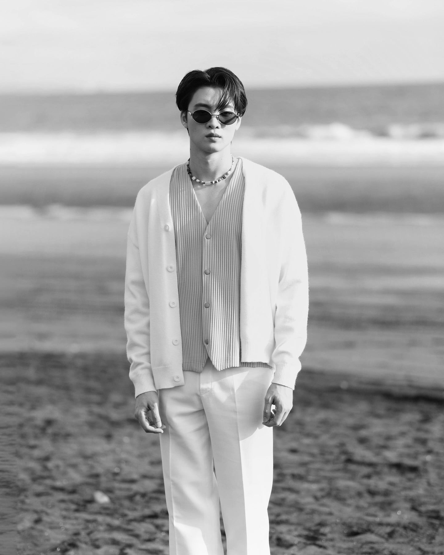 mẫu mang kính SAINT LAURENT SL692 002 SILVER 779851Y99028100