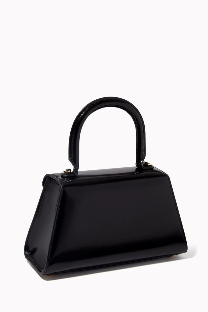 mặt sau túi xách SELF-PORTRAIT MINI BOW BAG WITH GOLD HARDWARE authentic tại blankroom việt nam