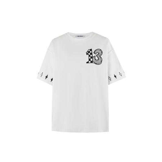 13DE MARZO T-SHIRT DOODLE WHITE (116)