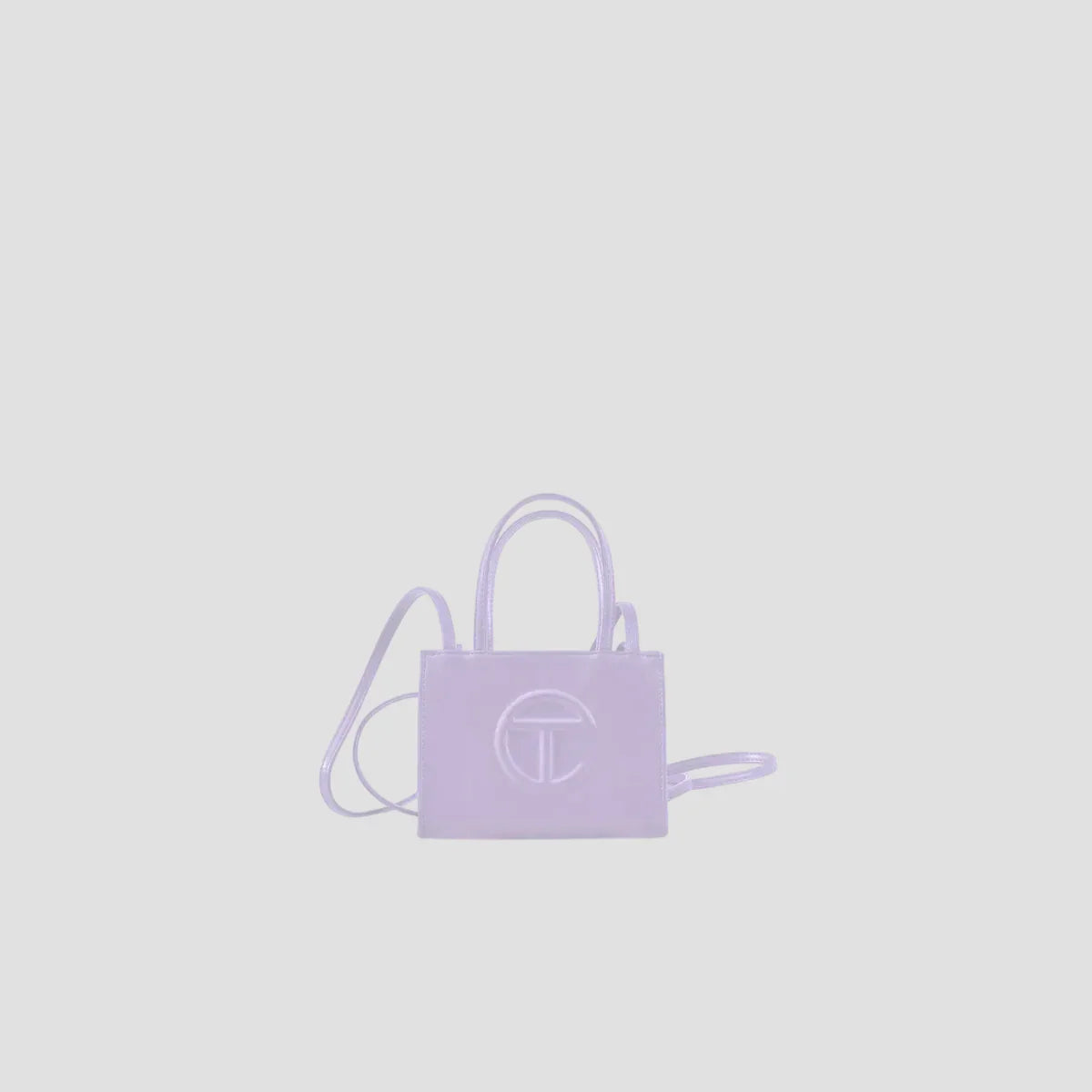 TELFAR SMALL SHOPPING BAG LAVENDER