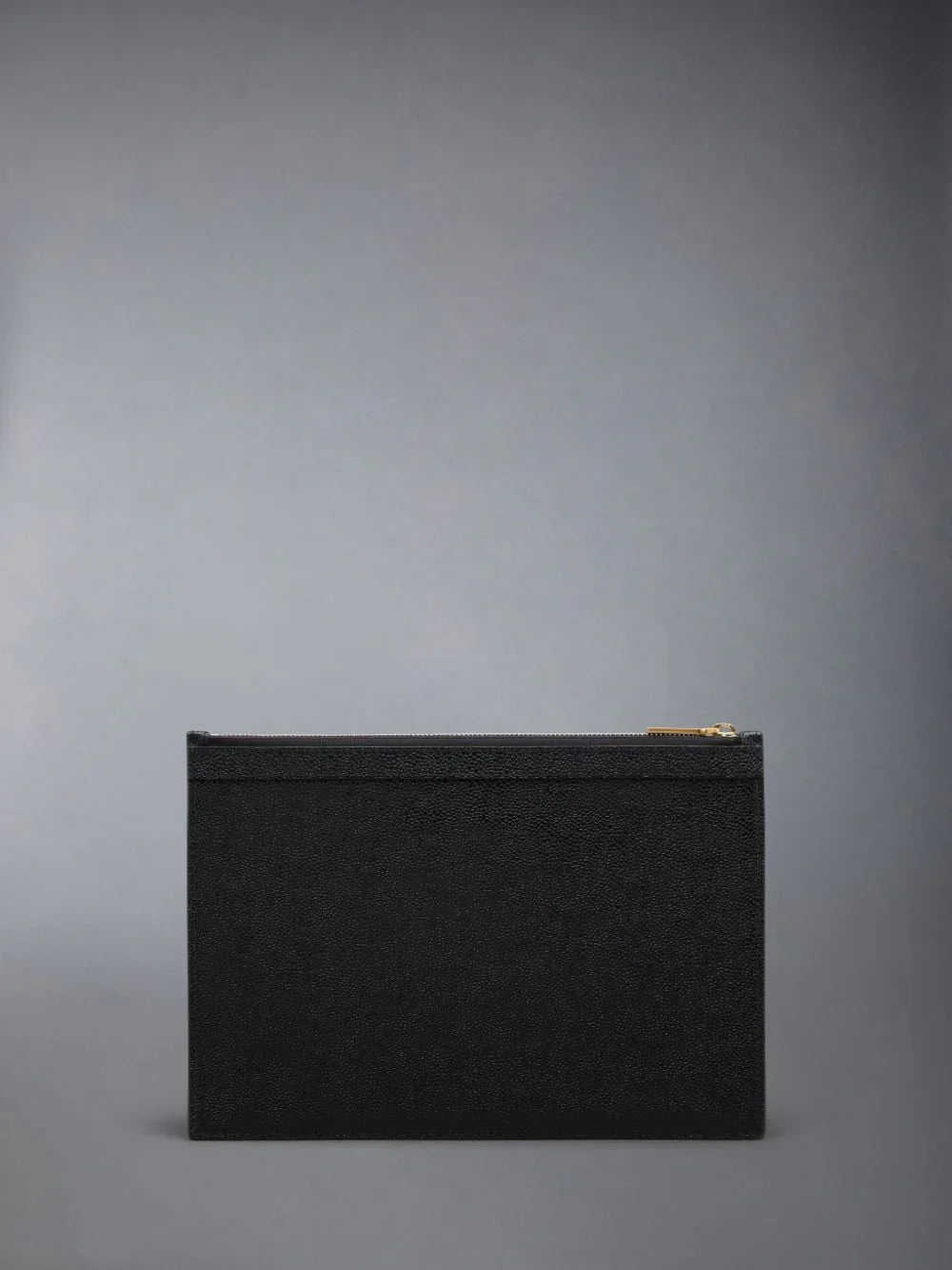 mặt sau THOM BROWNE BLACK SMALL TABLET CLUTCH MAC019L00198001