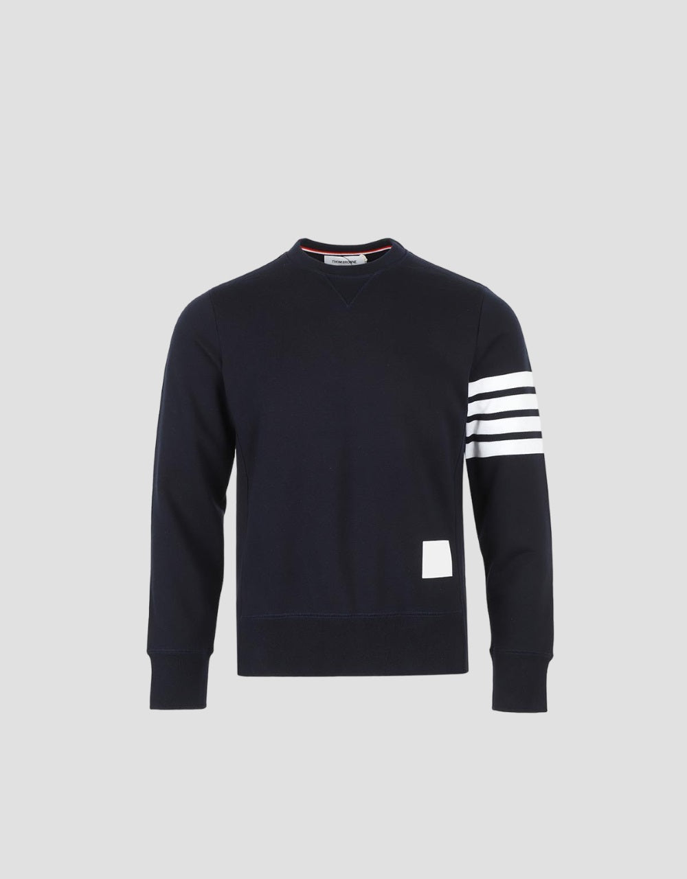 THOM BROWNE NAVY CLASSIC LOOPBACK 4-BAR SWEATSHIRT MJT021H-00535-461