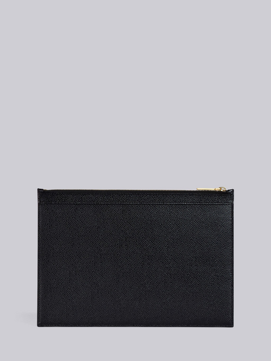 mặt sau THOM BROWNE VERTICAL INTARSIA STRIPE SMALL TABLET HOLDER MAC052A00198001