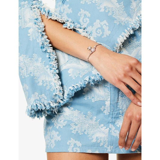 mẫu mang VIVIENNE WESTWOOD GRACE BAS RELIEF BRACELET SILVER 61020054-02p116-cn