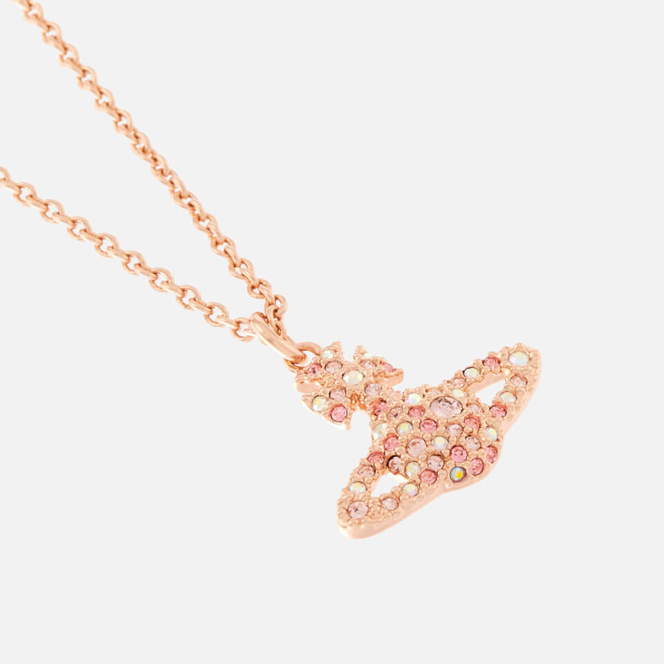 chi tiết VIVIENNE WESTWOOD GRACE BAS RELIEF PENDANT ROSE GOLD 6302009202G253G253