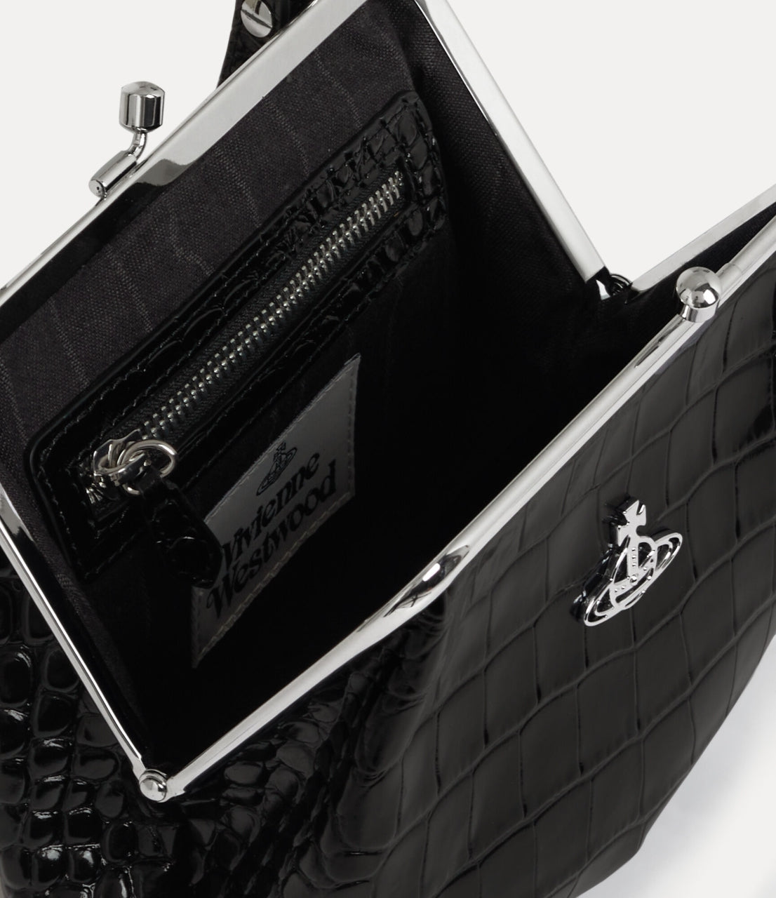 chi tiết VIVIENNE WESTWOOD GRANNY FRAME PURSE 52020003-l0039-pf