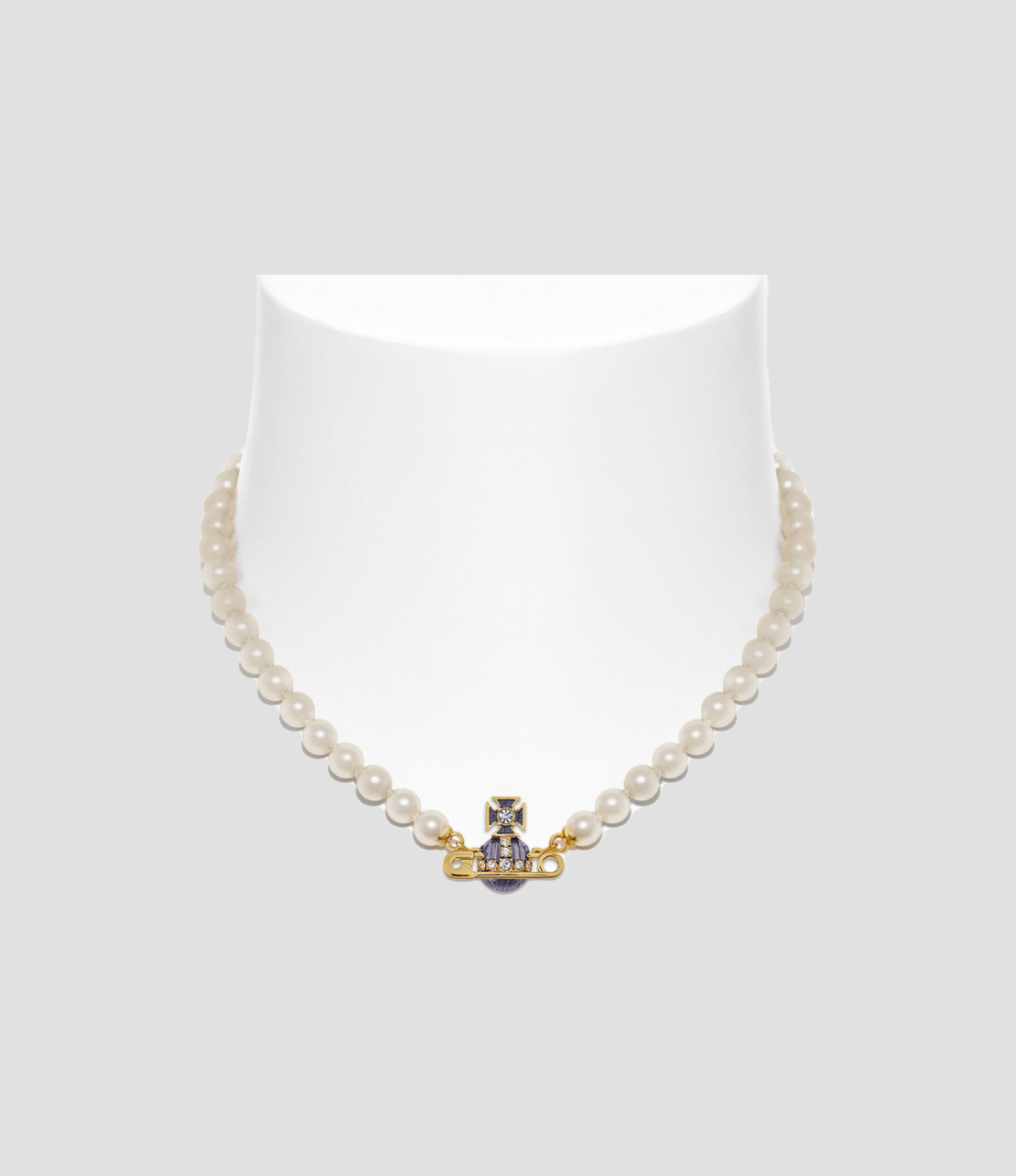 Vivienne Westwood Kitty Pearl Gold Violet 6301011O-02R767 8050889844402