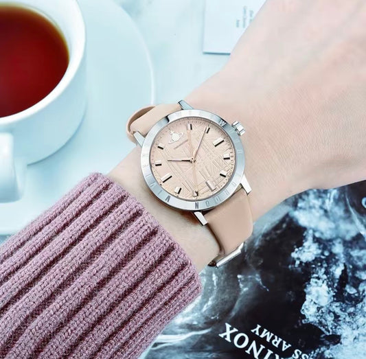 wearing VIVIENNE WESTWOOD LADIES BLOOMSBURY II PINK WATCH VV152LPKPK