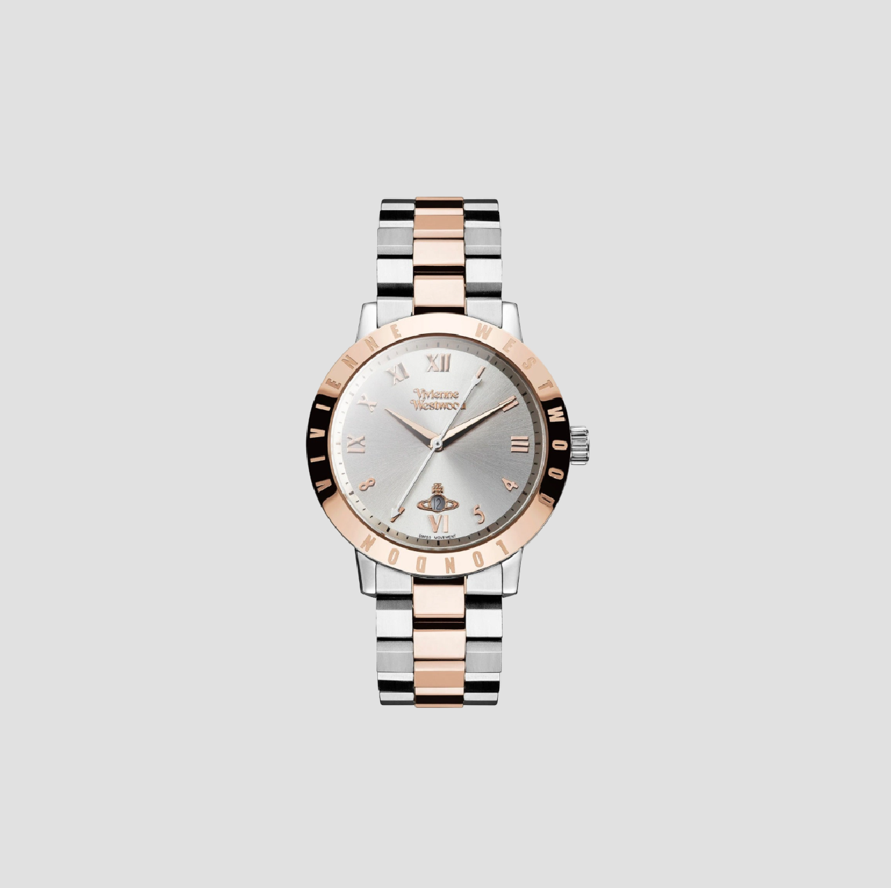 VIVIENNE WESTWOOD LADIES BLOOMSBURY II ROSE GOLD WATCH VV152RSSL