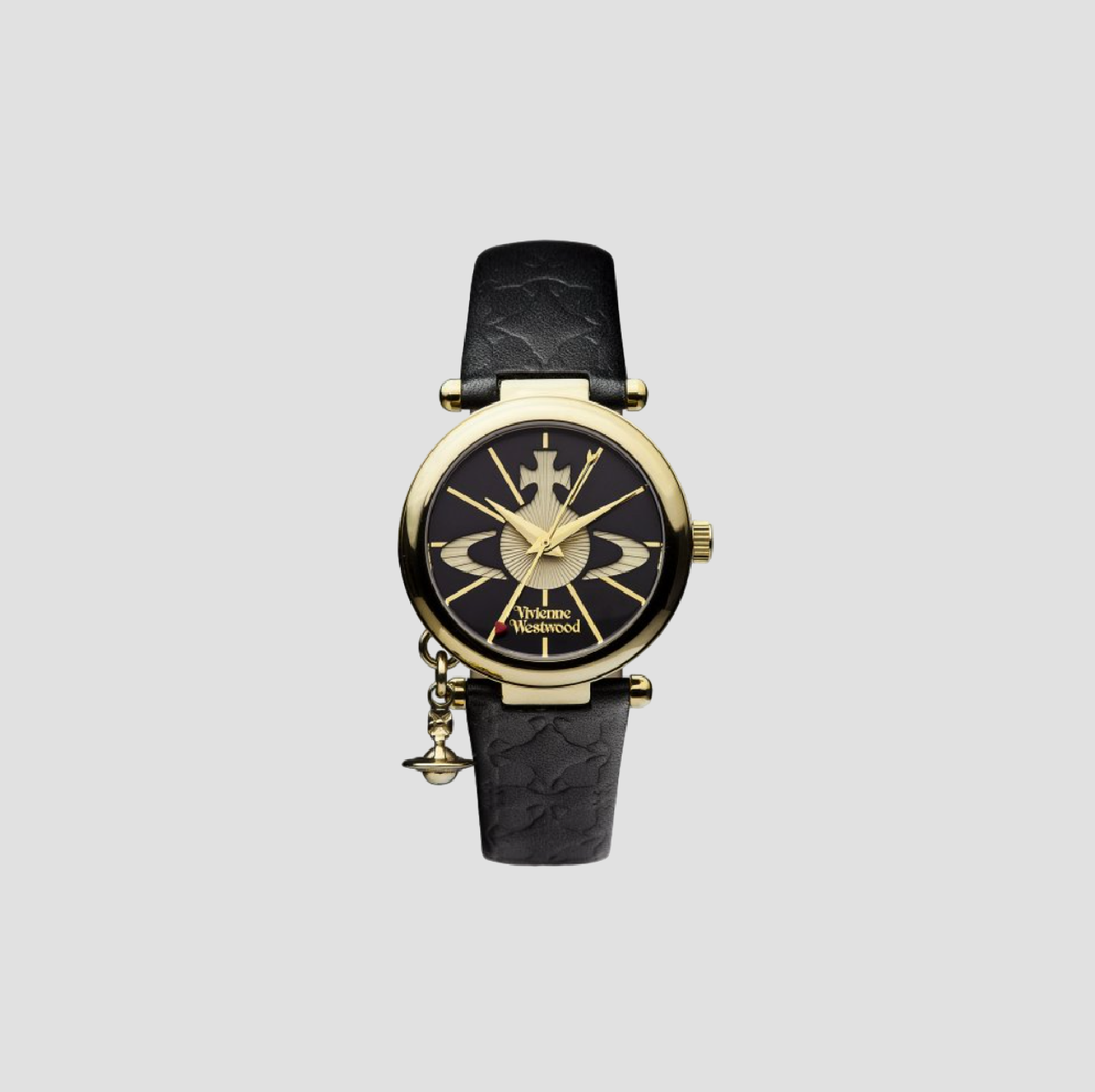 VIVIENNE WESTWOOD LADIES WRISTWATCH ORB II BLACK DIAL VV006BKGD
