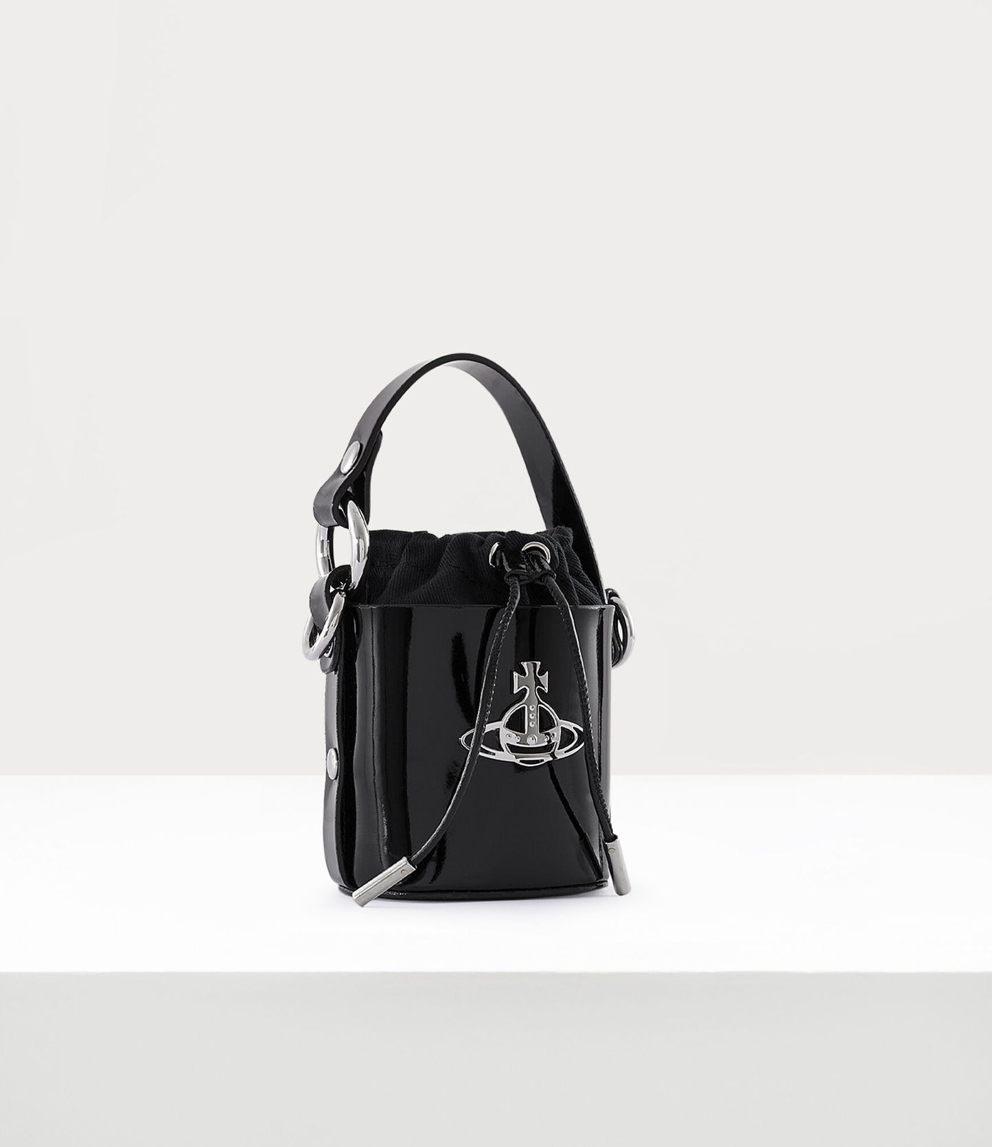 túi cùng quai VIVIENNE WESTWOOD MINI BLACK DAISY BAG 5202006cu-l001o-pf