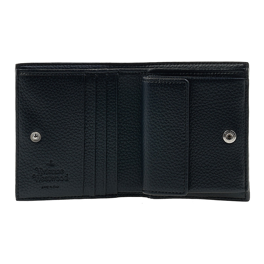mặt trong VIVIENNE WESTWOOD ORB VEGAN GRAIN FOLDING WALLET 51010024U-S000D-N403