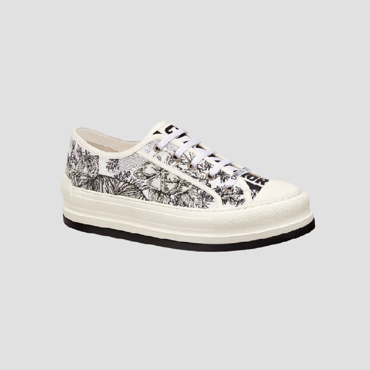 WALK'N'DIOR PLATFORM SNEAKER TIGER EMBROIDERED KCK385VOY_15W