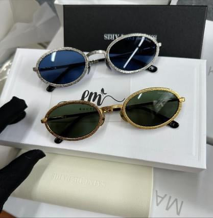SAINT DE PARIS - THE TOURIST SILVER SUNGLASSES