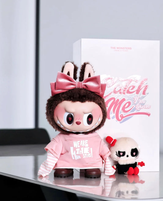 POP MART X LABUBU CATCH ME PINK