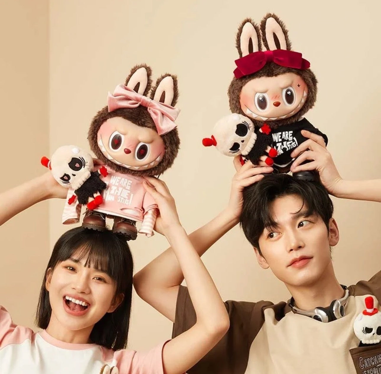 POP MART X LABUBU CATCH ME PINK